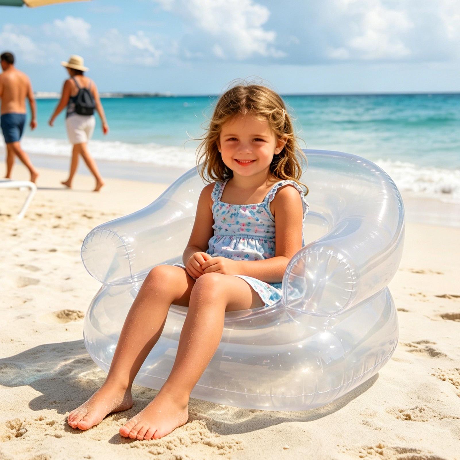 Kids Outdoor Bean Bag Chair - Kids Inflatable Chair Portable Pvc Couch