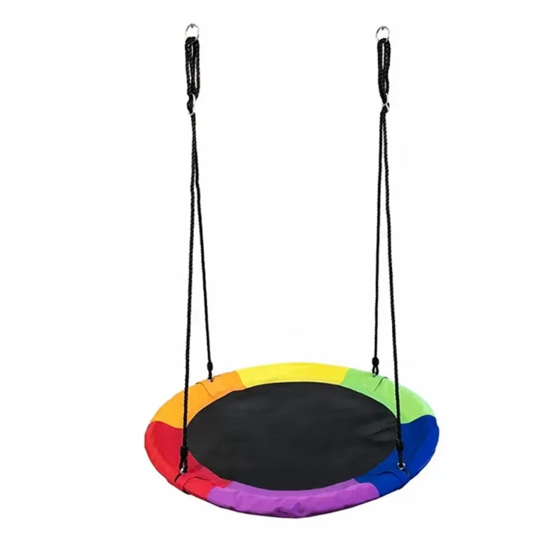 Kids Outdoor Nest Swing - Outdoor Garden Kids Baby Swing Colorful