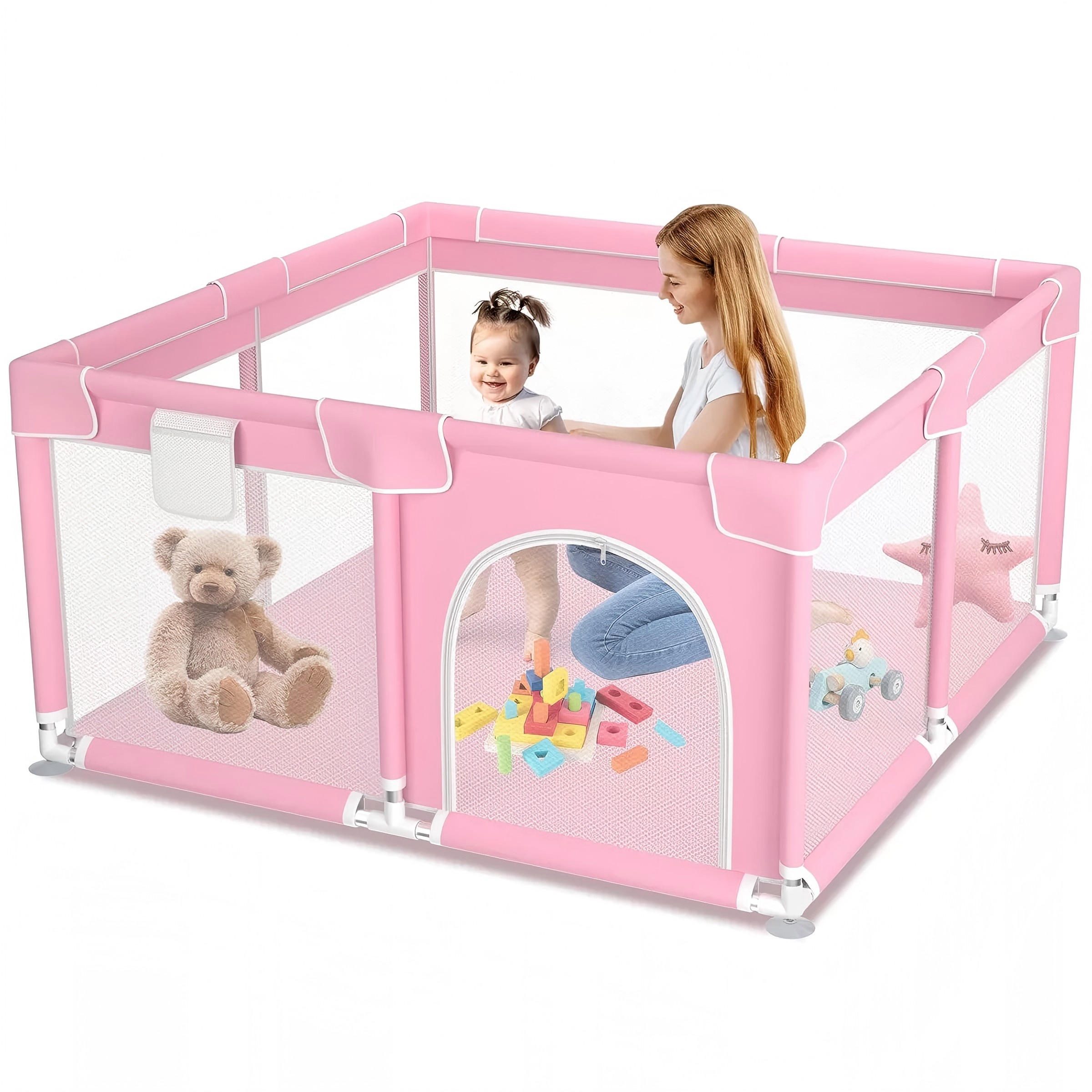 Baby Playpen, Extra Large Play – обзор и цена Kids Outdoor Fence