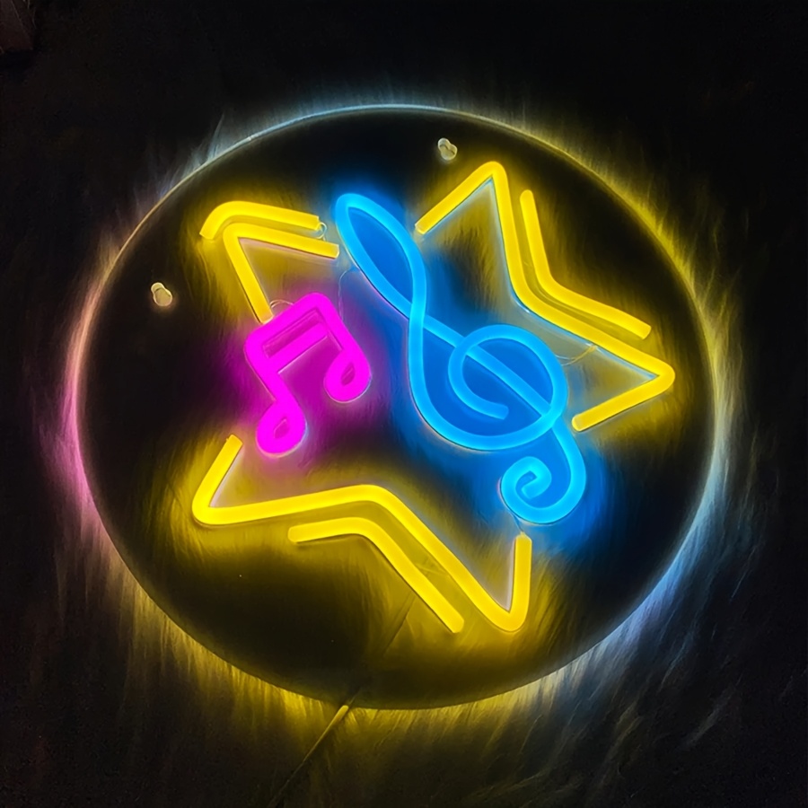 Music Star Note Neon Sign Cute – обзор и цена Kids Outdoor Music