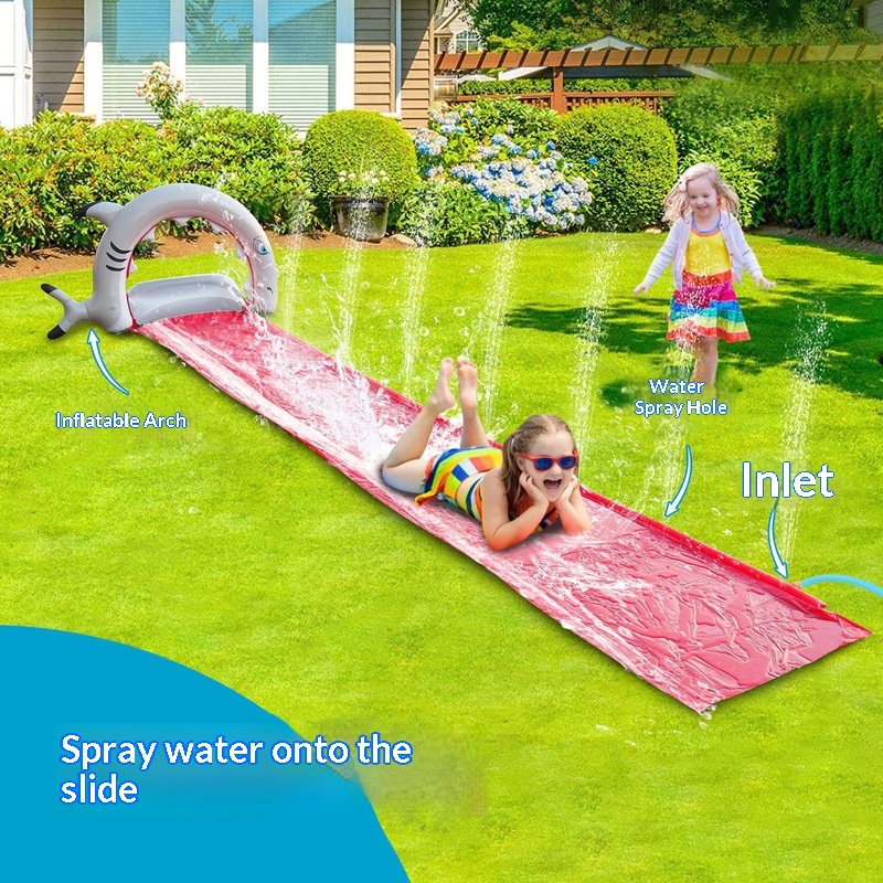 Inflatable Whale Water Slide S – обзор и цена Kids Outdoor Water Sprinkler