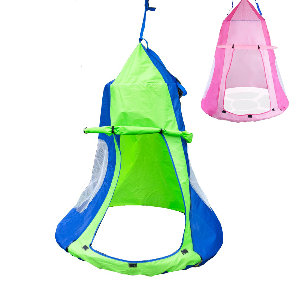 Kids Hanging Chair Tent Swing  – обзор и цена Kids Outdoor Nest Swing