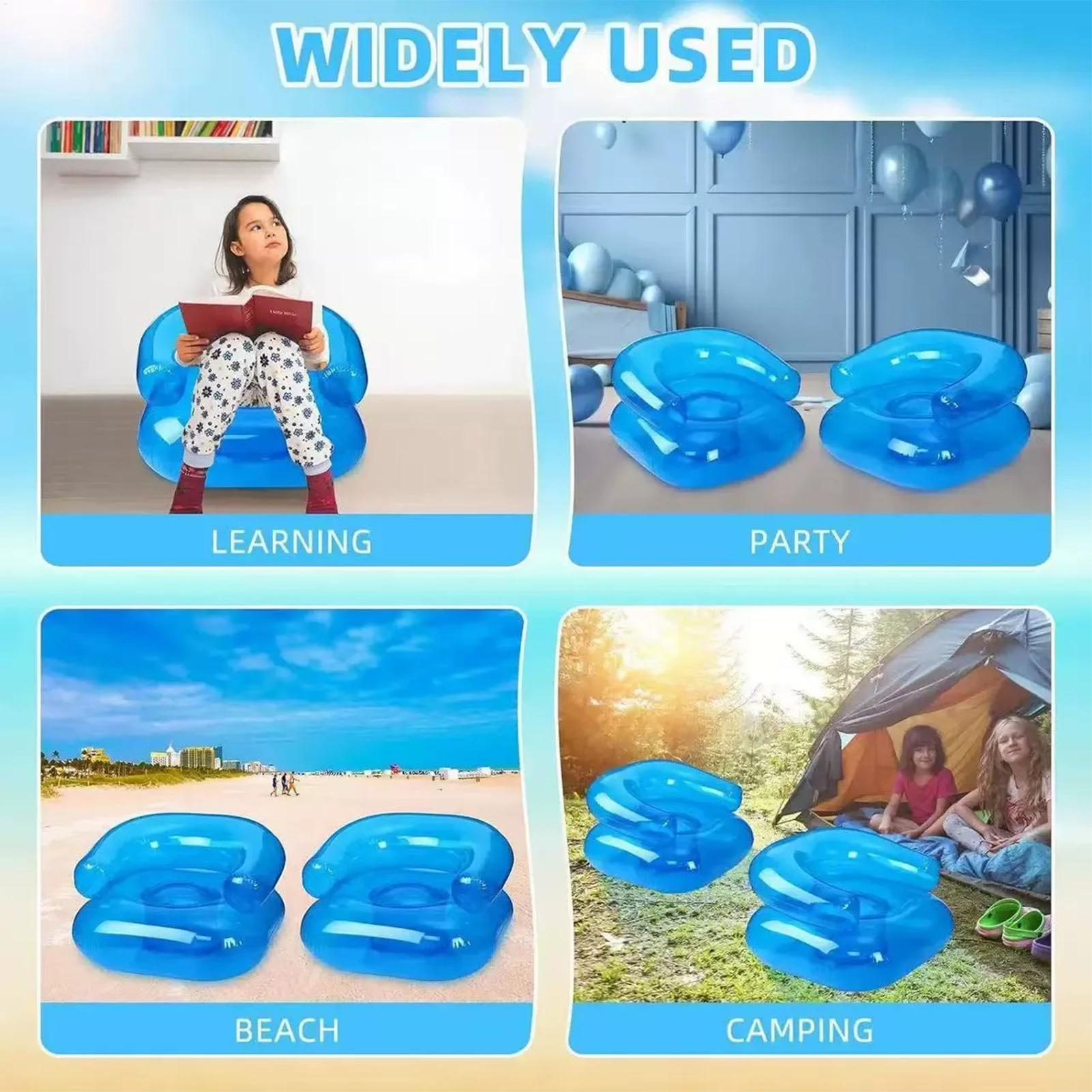 Kids Inflatable Chair Portable – обзор и цена Kids Outdoor Bean Bag Chair