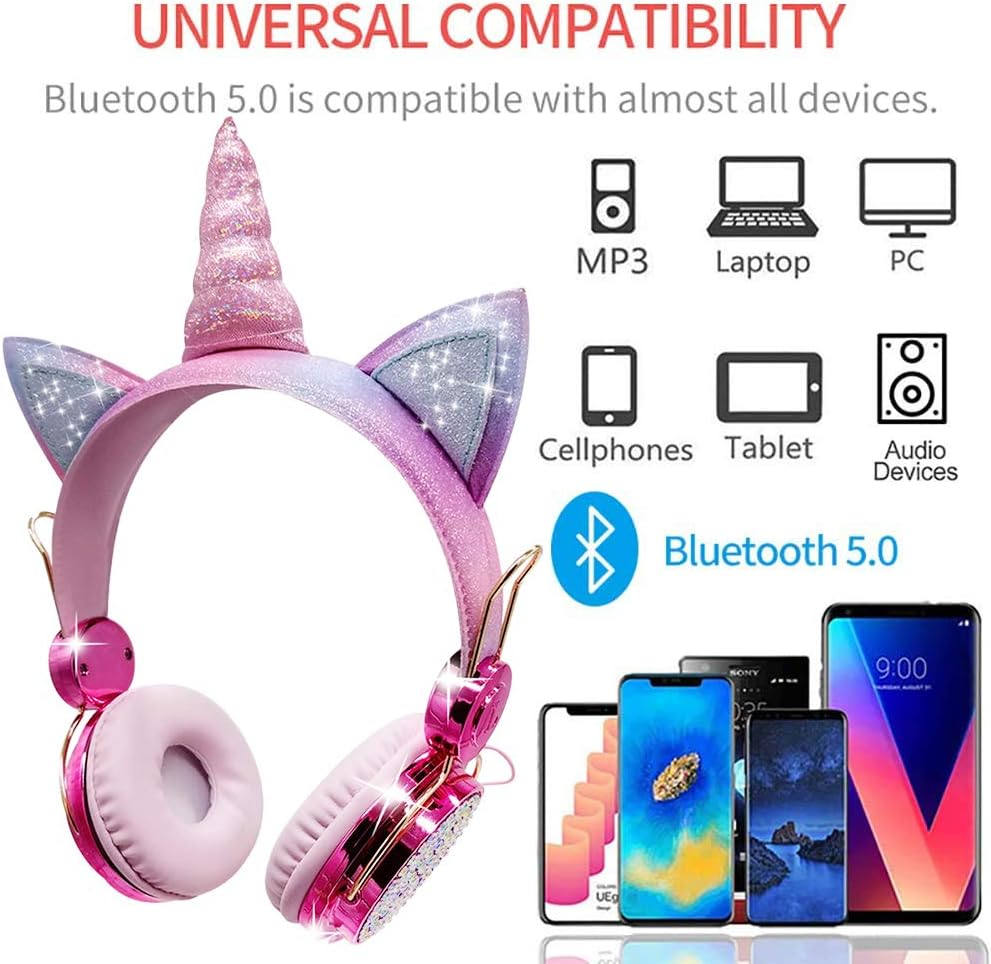 Cute Unicorn Wireless Earphone – обзор и цена Kids Outdoor Music