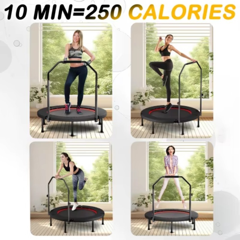 Foldable Trampoline With Handl – обзор и цена Mini Trampoline Spring