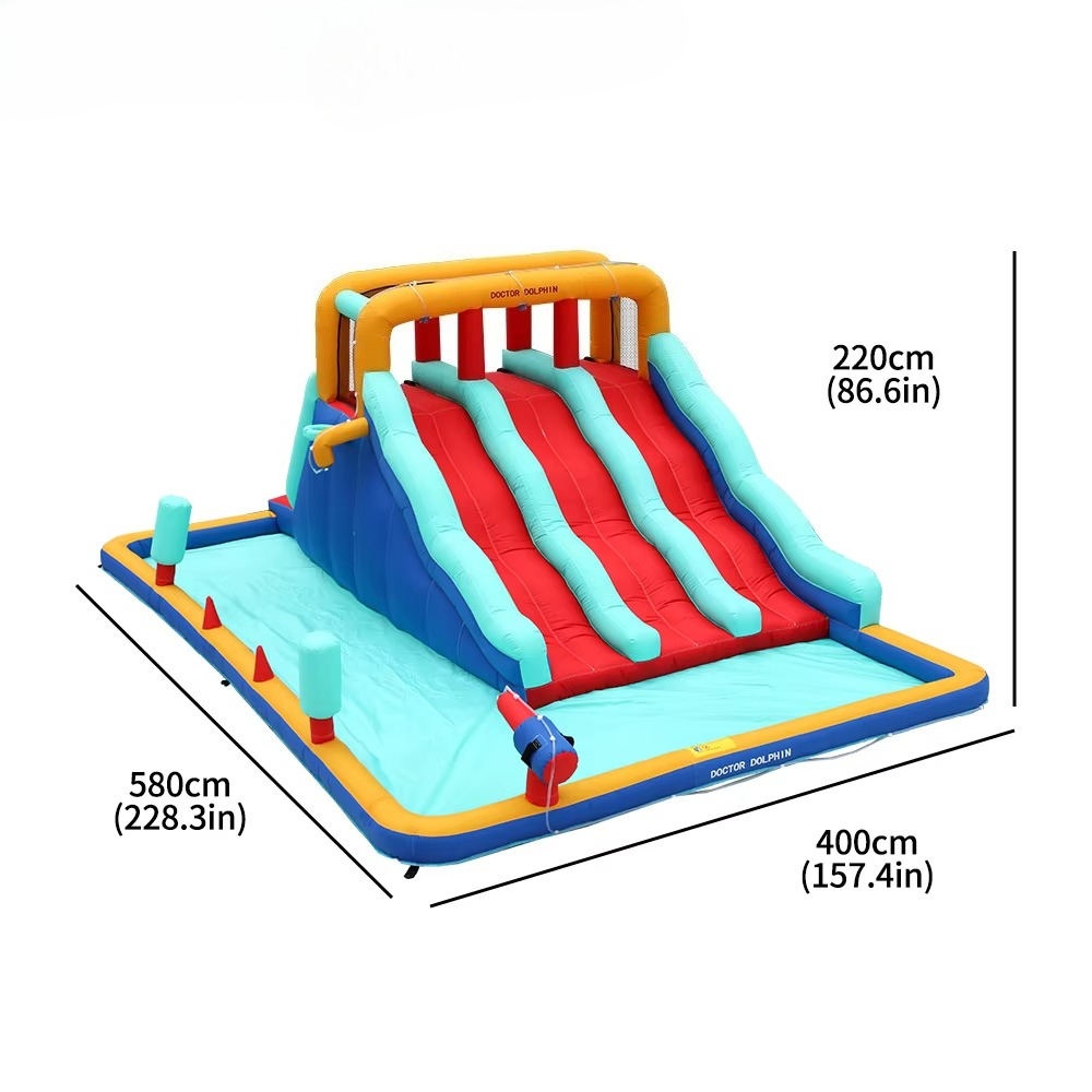 Outdoor Inflatable Bouncy Cast – обзор и цена Kids Outdoor House With Slide