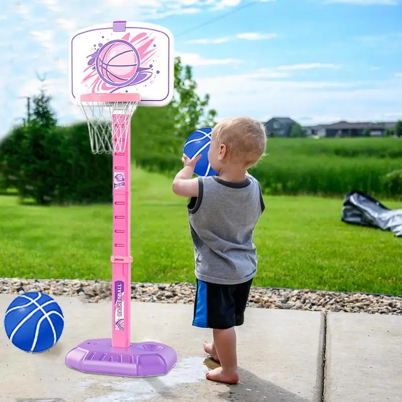 Adjustable Indoor Outdoor Kids – обзор и цена Kids Outdoor Basketball Hoop
