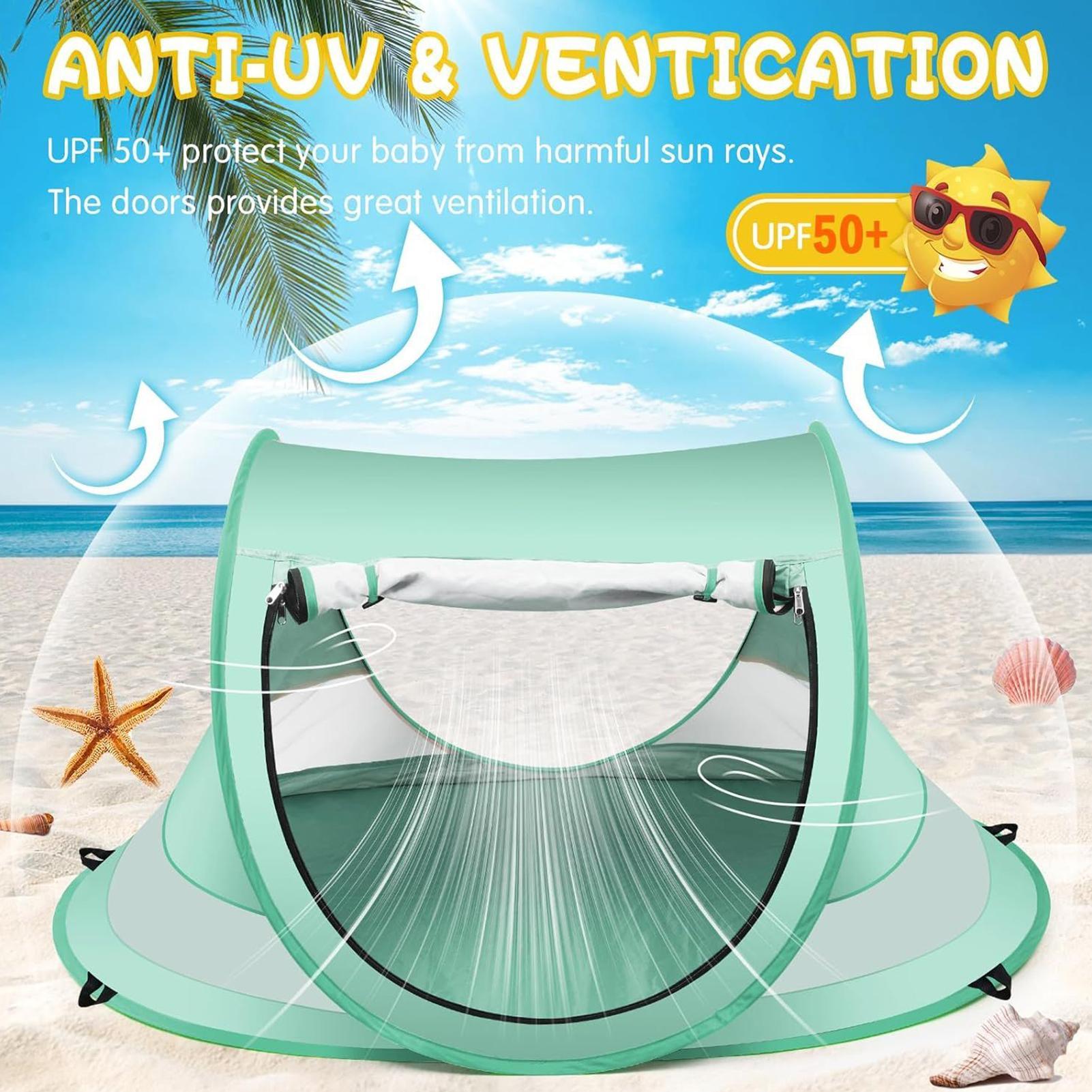 Baby Beach Tent Portable Shade – обзор и цена Outdoor Tent Playhouse