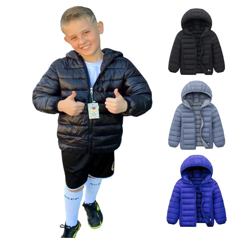 Hooded Lightweight Down Jacket – обзор и цена Kids Outdoor Jacket