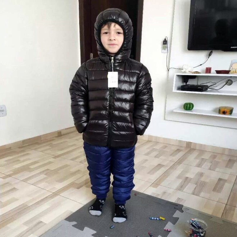Hooded Lightweight Down Jacket – обзор и цена Kids Outdoor Jacket