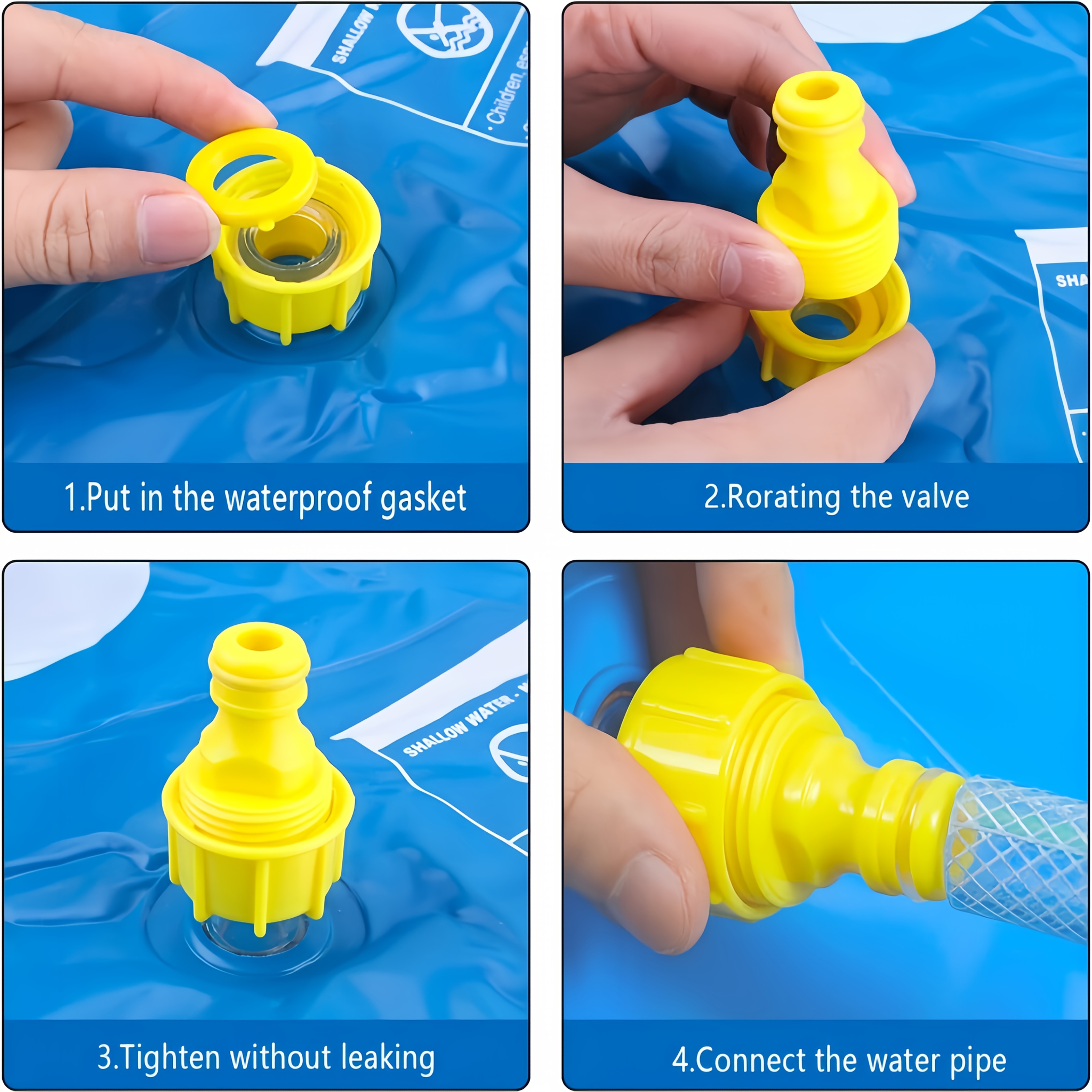 PVC Inflatable Splash Pad Spri – обзор и цена Kids Outdoor Water Sprinkler