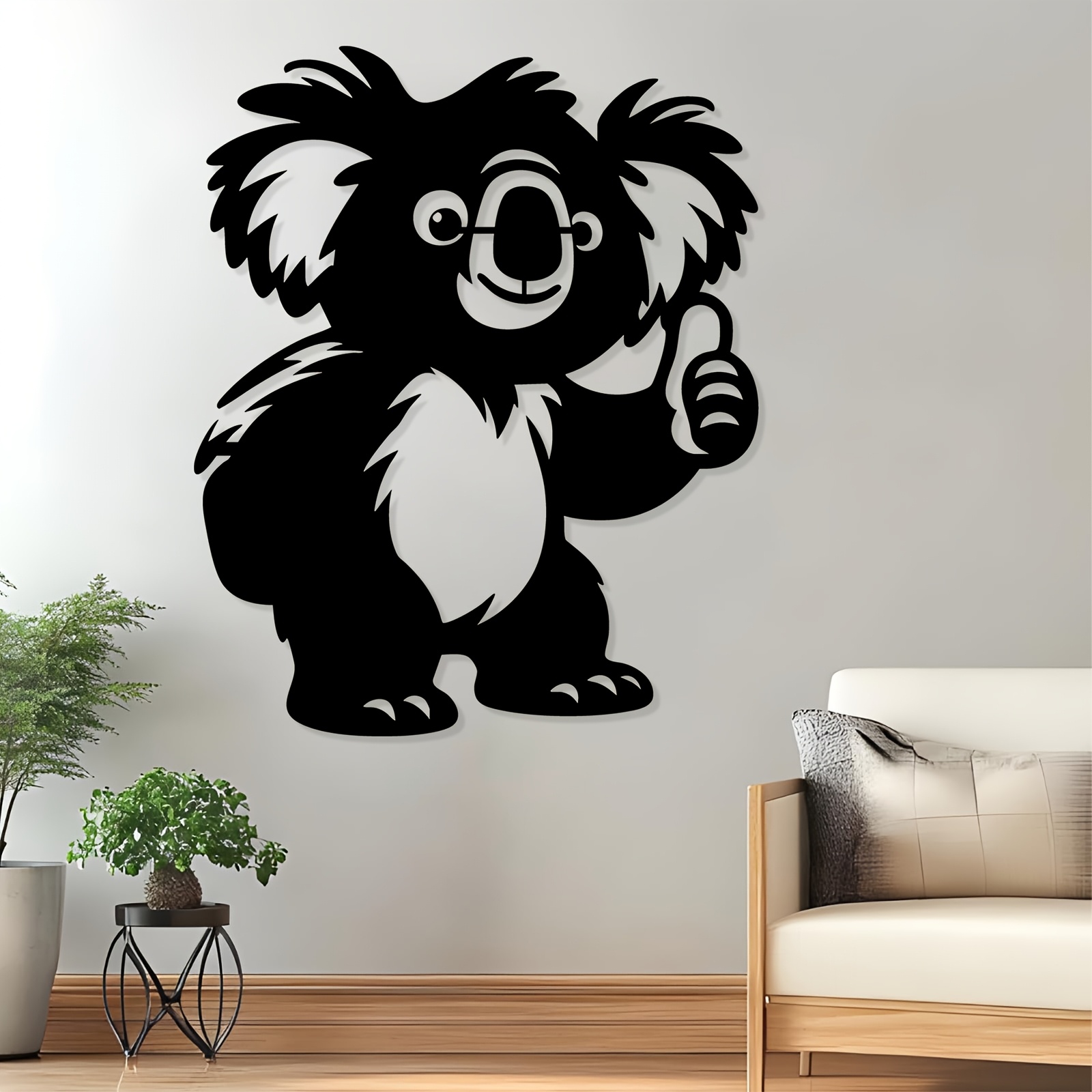 1PC Cute Koala Aluminum Metal  – обзор и цена Kids Outdoor Fence