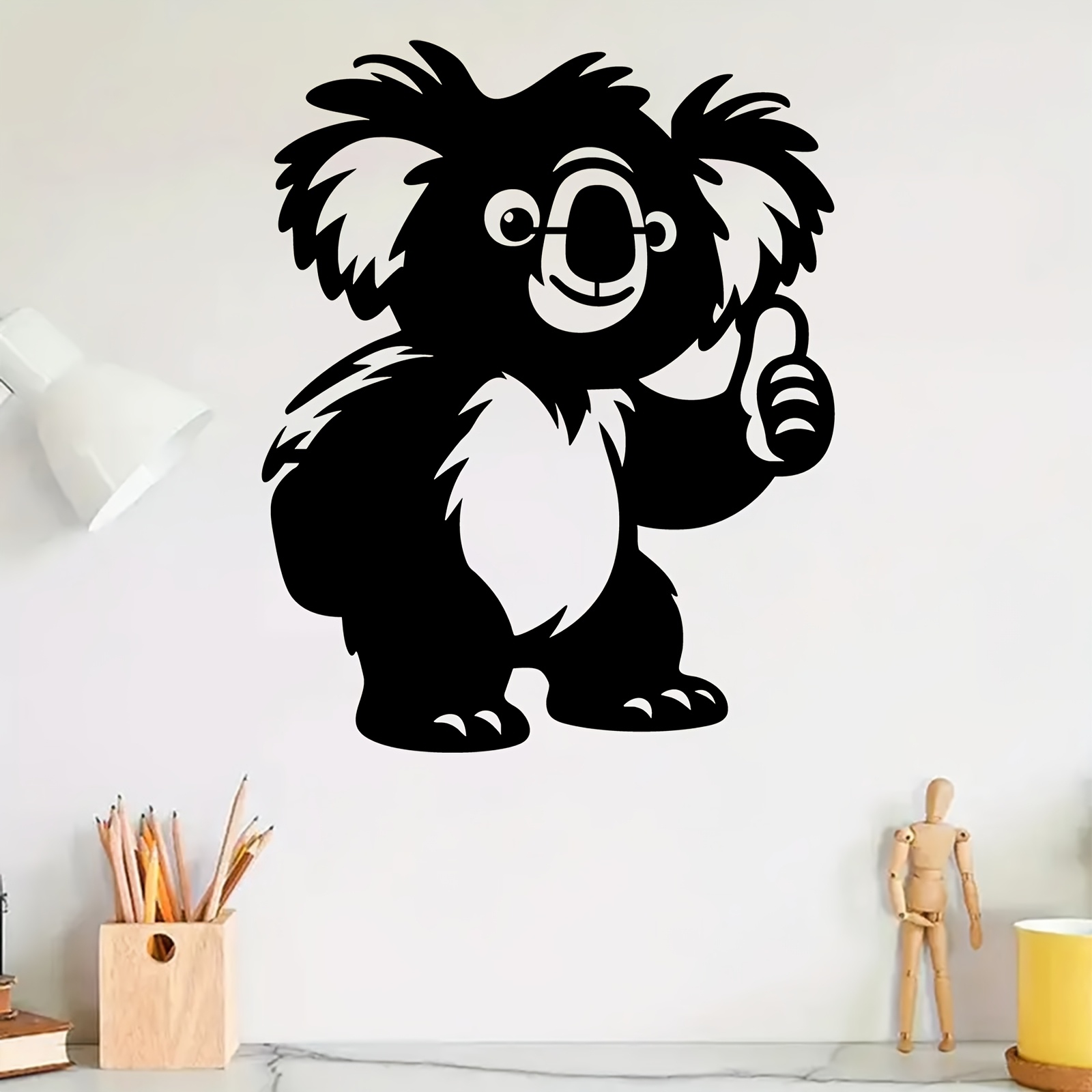 1PC Cute Koala Aluminum Metal  – обзор и цена Kids Outdoor Fence