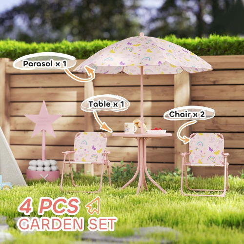 Kids Picnic Table and Chair Se – обзор и цена Kids Outdoor Umbrella Chair