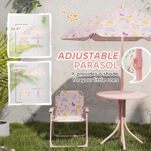 Kids Picnic Table and Chair Se – обзор и цена Kids Outdoor Umbrella Chair