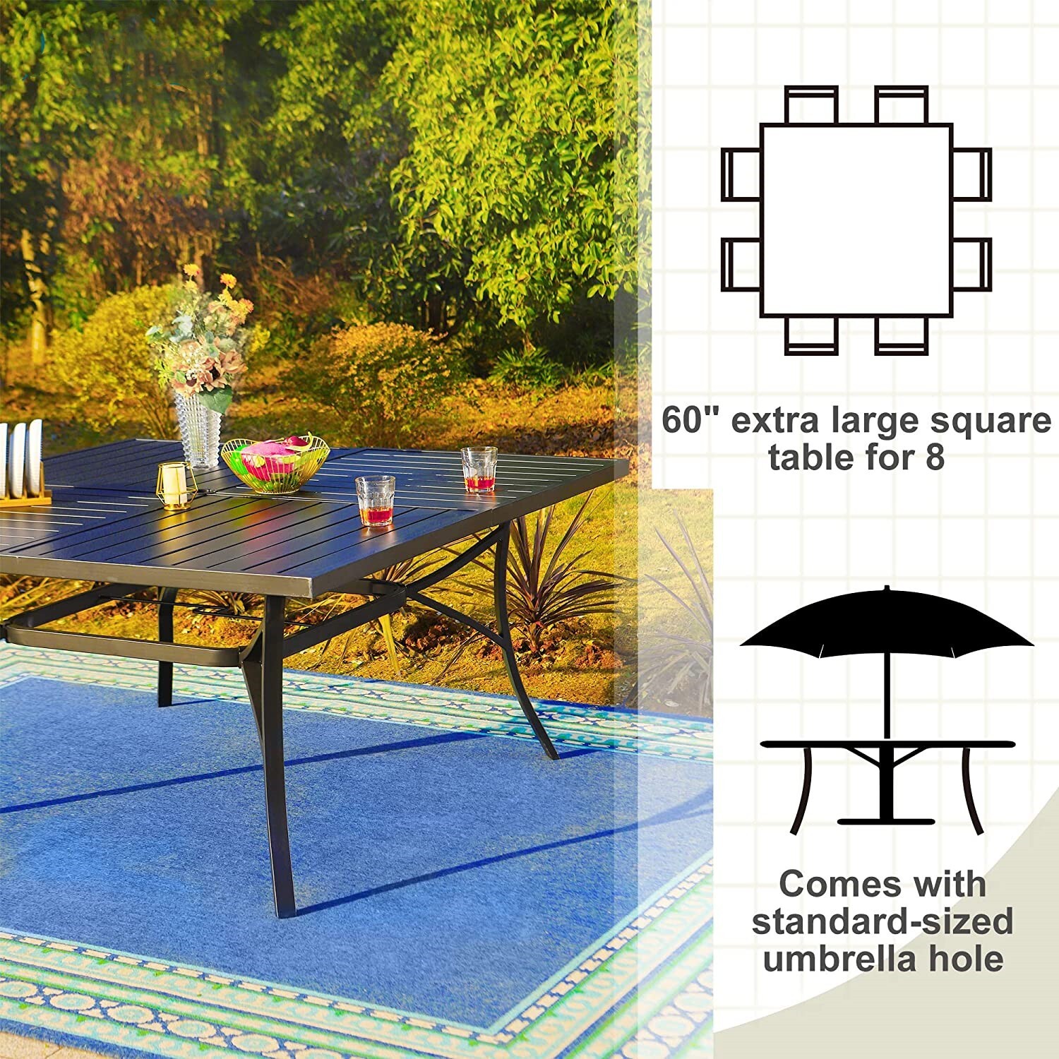 9 Piece Patio Table Set Outdoo – обзор и цена Kids Outdoor Chair And Table