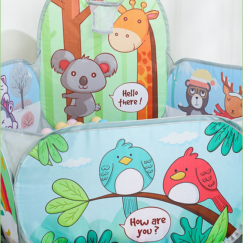 Cartoon Animals Portable Folda – обзор и цена Kids Outdoor Fence