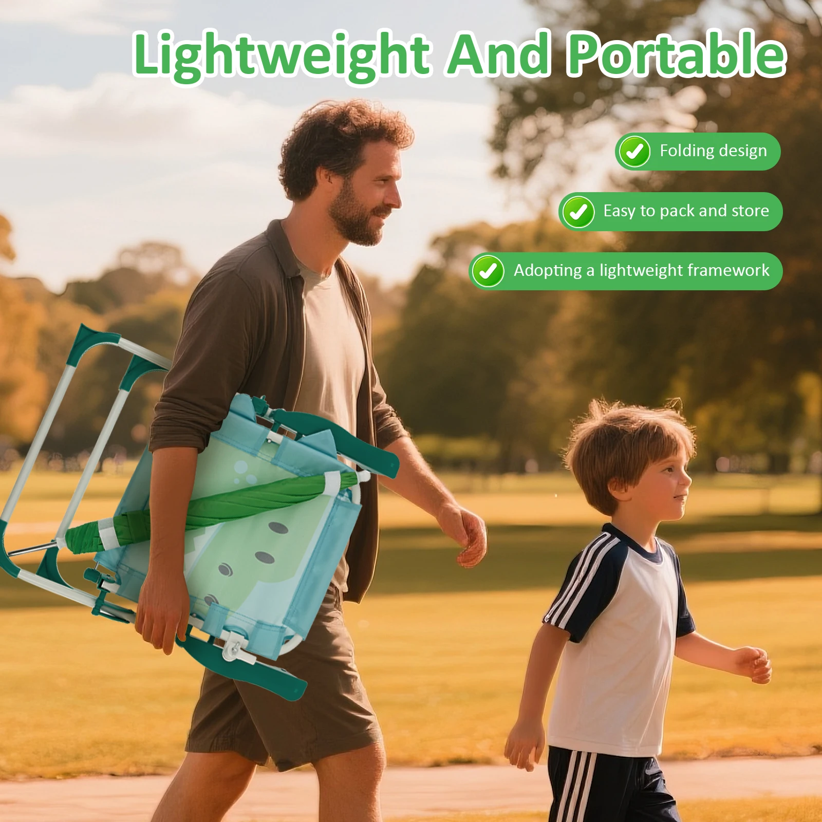 Kids Folding Beach Chair With  – обзор и цена Kids Outdoor Umbrella Chair