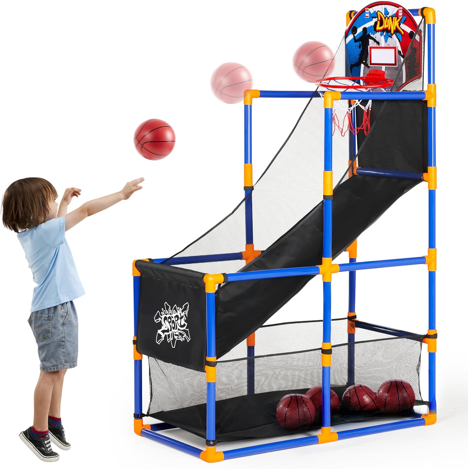 Arcade Basketball Game Set wit – обзор и цена Kids Outdoor Basketball Hoop
