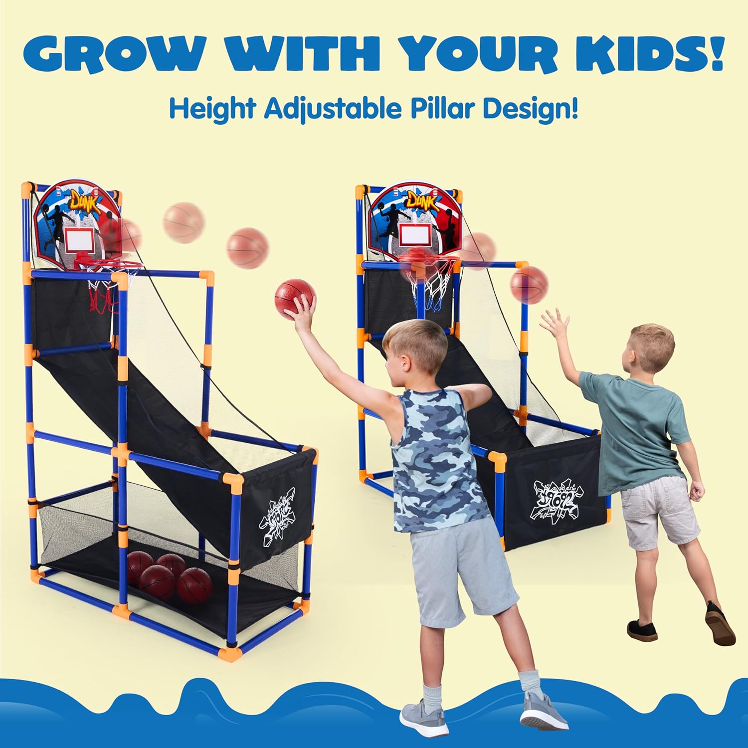 Arcade Basketball Game Set wit – обзор и цена Kids Outdoor Basketball Hoop