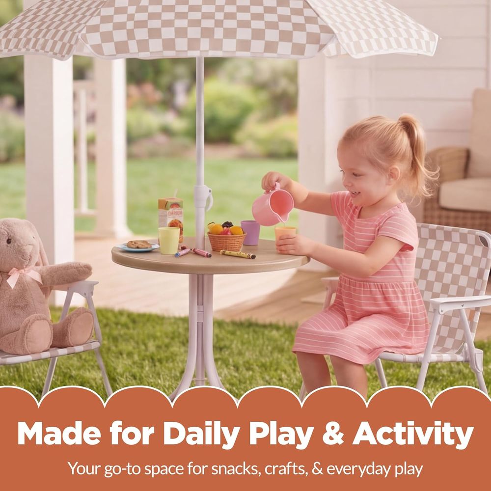 Kids Picnic Table and Chair Se – обзор и цена Kids Outdoor Umbrella Chair