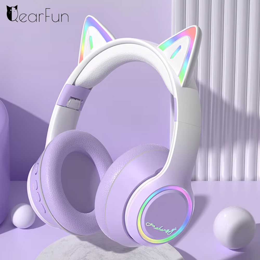 RGB Cat Ear Bluetooth Headphon – обзор и цена Kids Outdoor Music