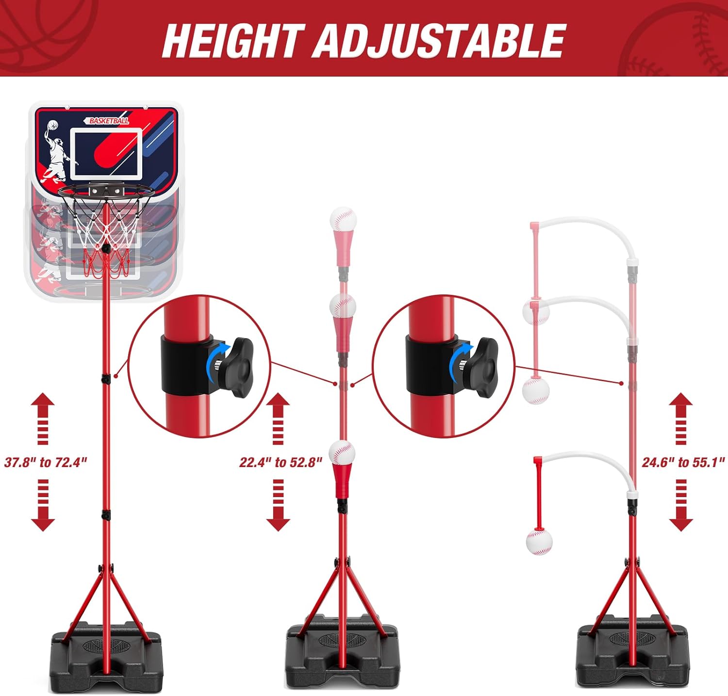 4-in-1 Kids Basketball Hoop &  – обзор и цена Kids Outdoor Basketball Hoop