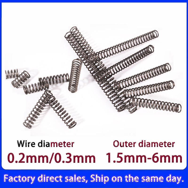 10Pcs/Lot 0.2mm/0.3mm Spring S – обзор и цена Mini Trampoline Spring