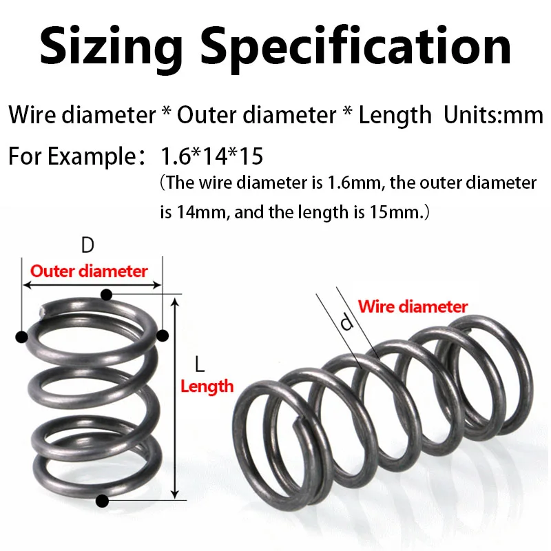 10Pcs/Lot 0.2mm/0.3mm Spring S – обзор и цена Mini Trampoline Spring