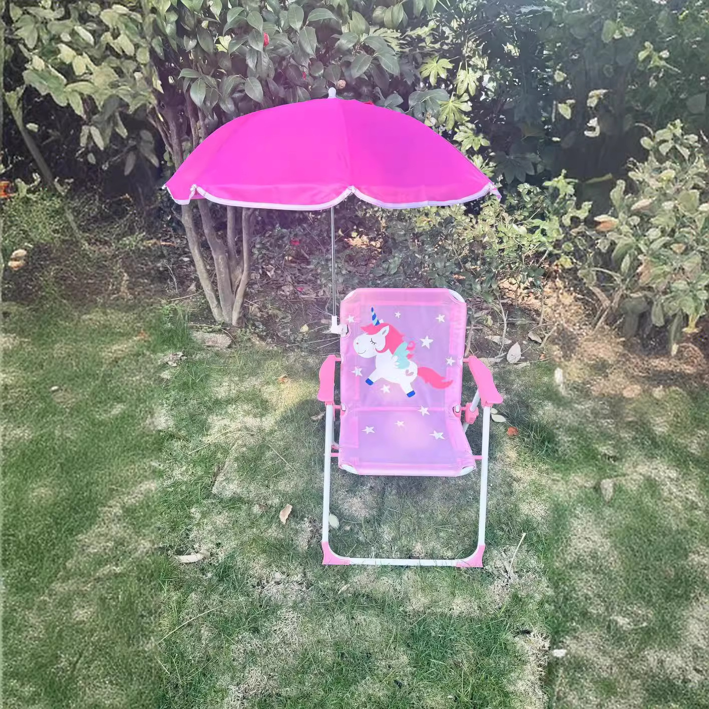 DD4014  Portable Travel Cartoo – обзор и цена Kids Outdoor Umbrella Chair