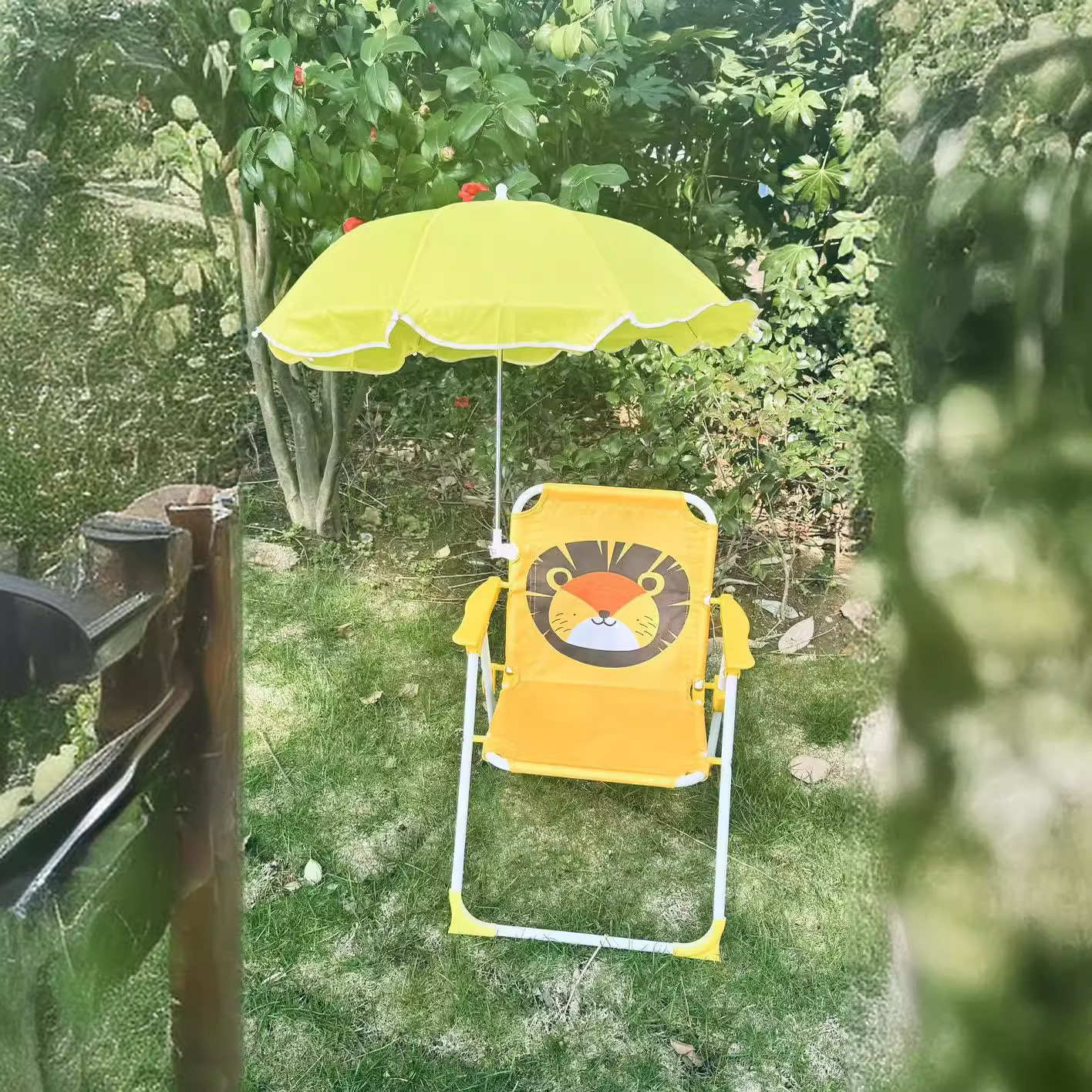 DD4014  Portable Travel Cartoo – обзор и цена Kids Outdoor Umbrella Chair
