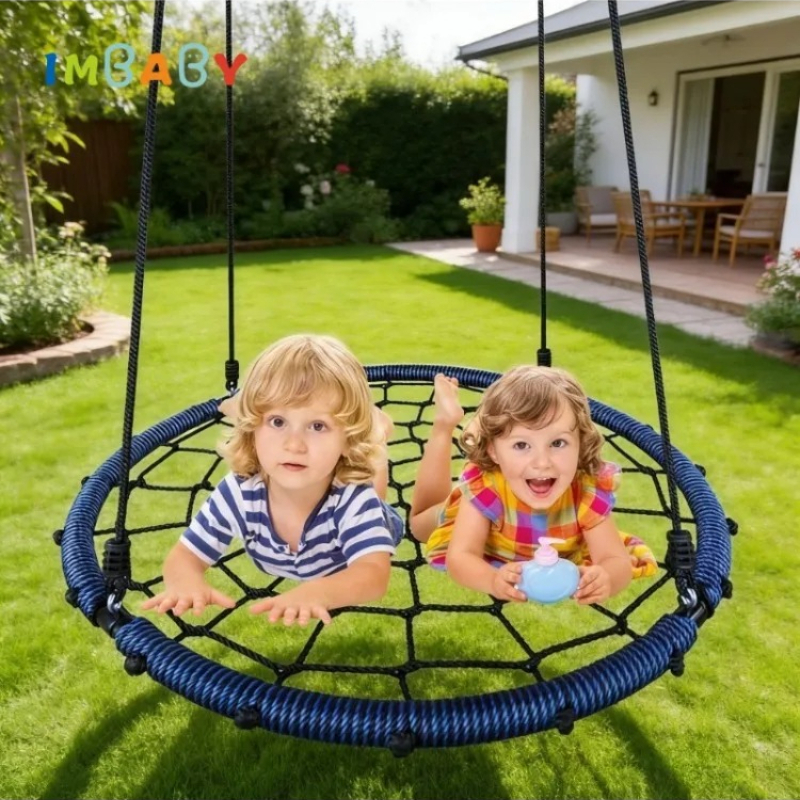 IMBABY Kids Round Net Nest Swi – обзор и цена Kids Outdoor Nest Swing