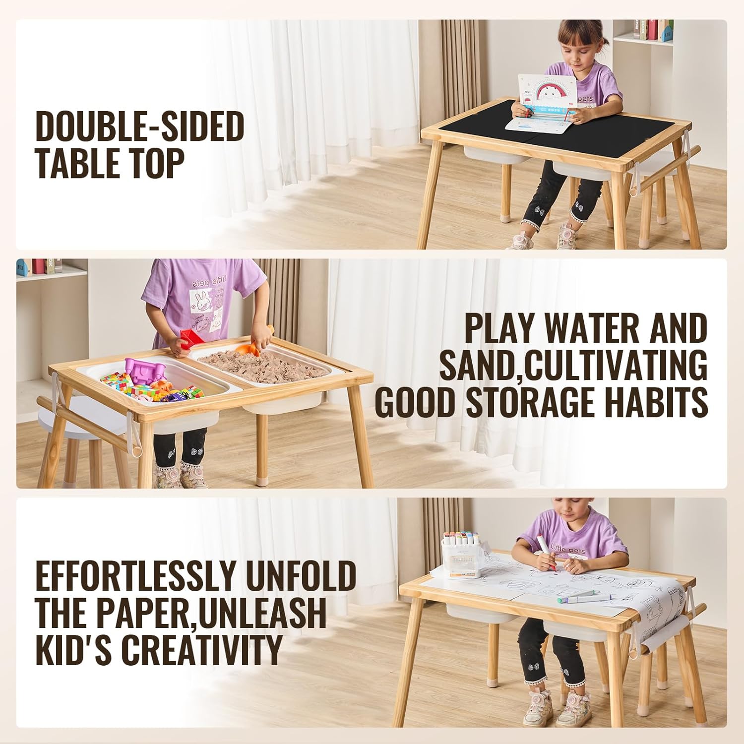 Kids Sensory Table & 2 Chairs  – обзор и цена Kids Outdoor Chair And Table