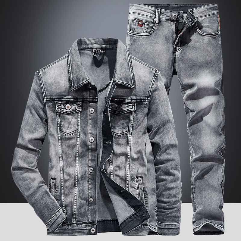 Spring Autumn Denim Suit Men's – обзор и цена Mini Trampoline Spring