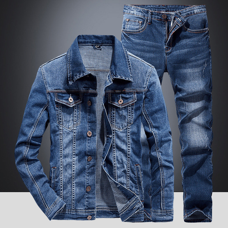 Spring Autumn Denim Suit Men's – обзор и цена Mini Trampoline Spring