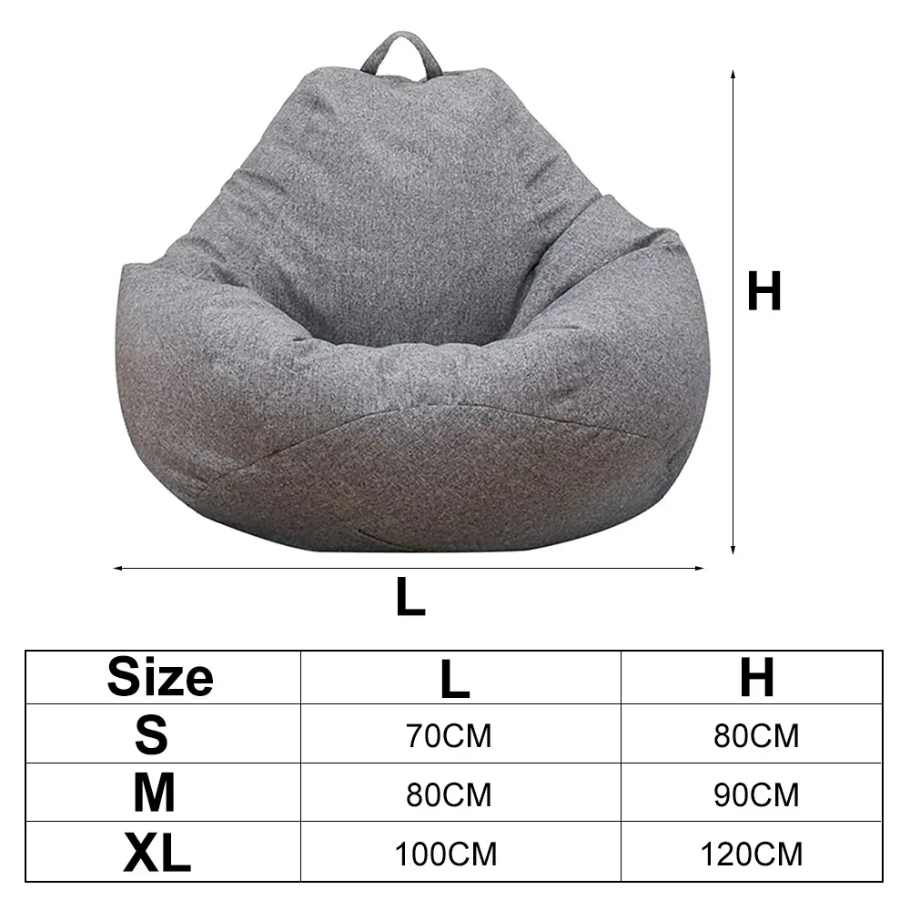 Large Bean Bag Chair Sofa Cove – обзор и цена Kids Outdoor Bean Bag Chair