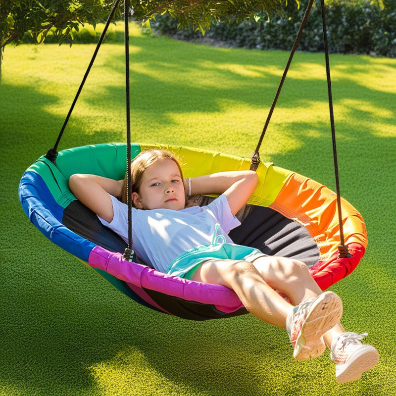 Kids Saucer Swing Outdoor Roun – обзор и цена Kids Outdoor Nest Swing