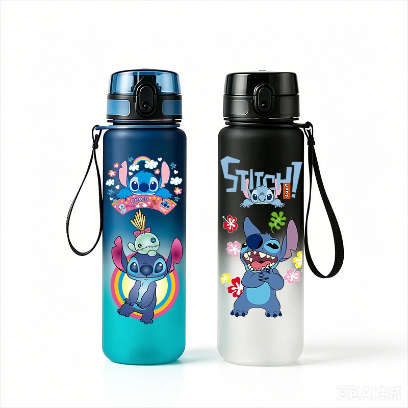 Stitch Anime Water Bottle 650m – обзор и цена Kids Outdoor Movies