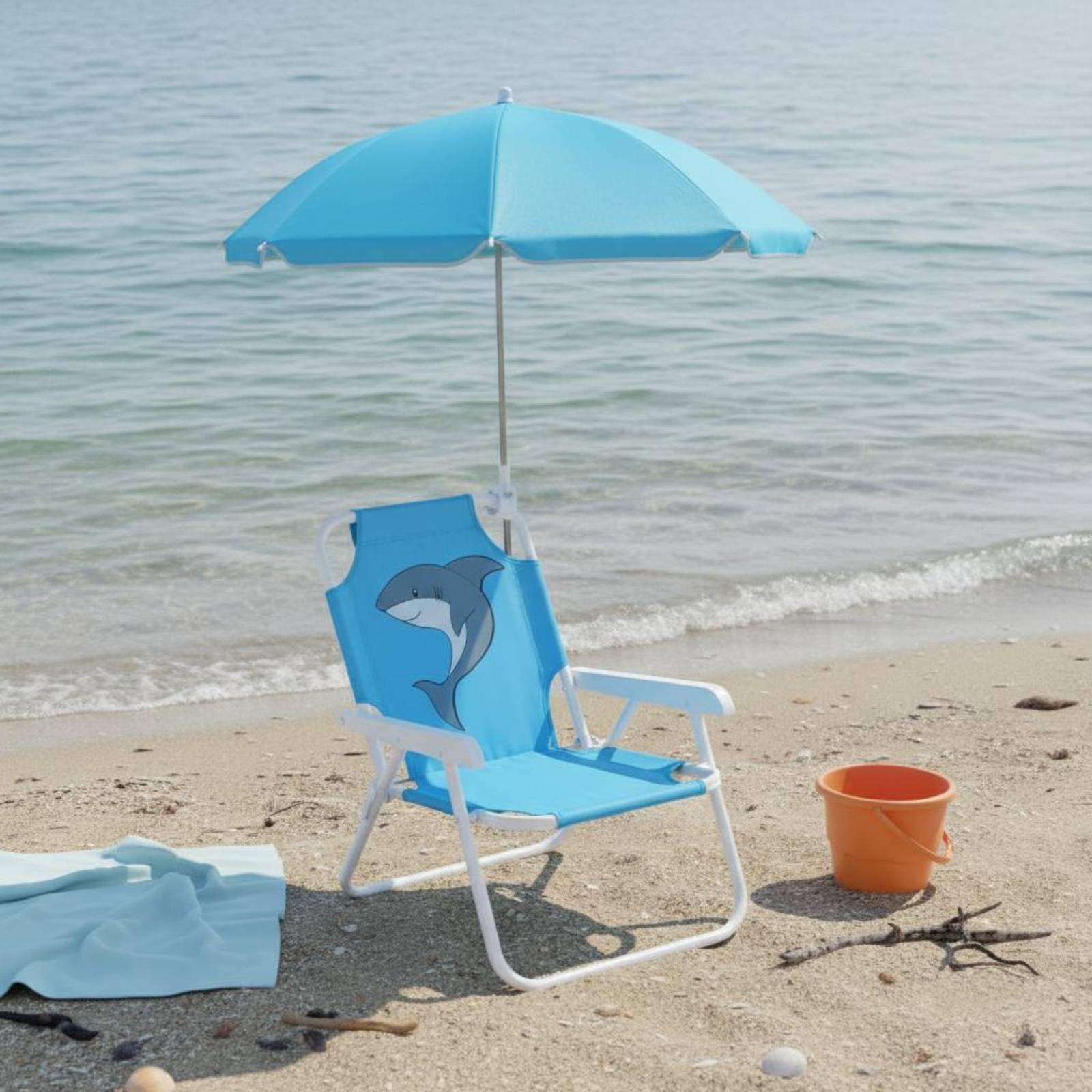 Children's Portable Chair with – обзор и цена Kids Outdoor Umbrella Chair