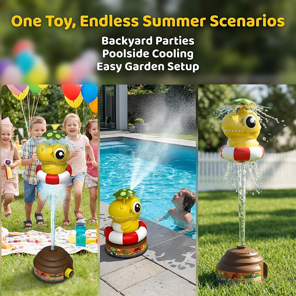 Ufo Space Water Sprinkler Toy  – обзор и цена Kids Outdoor Water Sprinkler