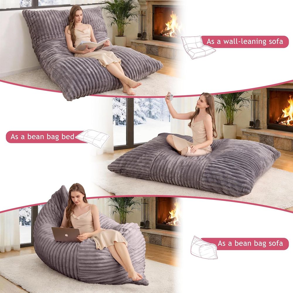 3-in-1 Memory Foam Bean Bag Ch – обзор и цена Kids Outdoor Bean Bag Chair